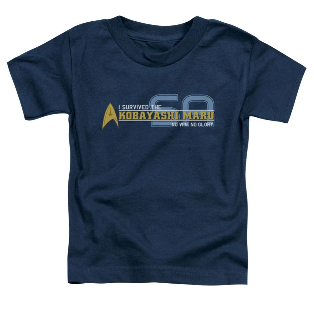 Star Trek I Survived Toddler 18/1 Cotton Short-Sleeve T-Shirt