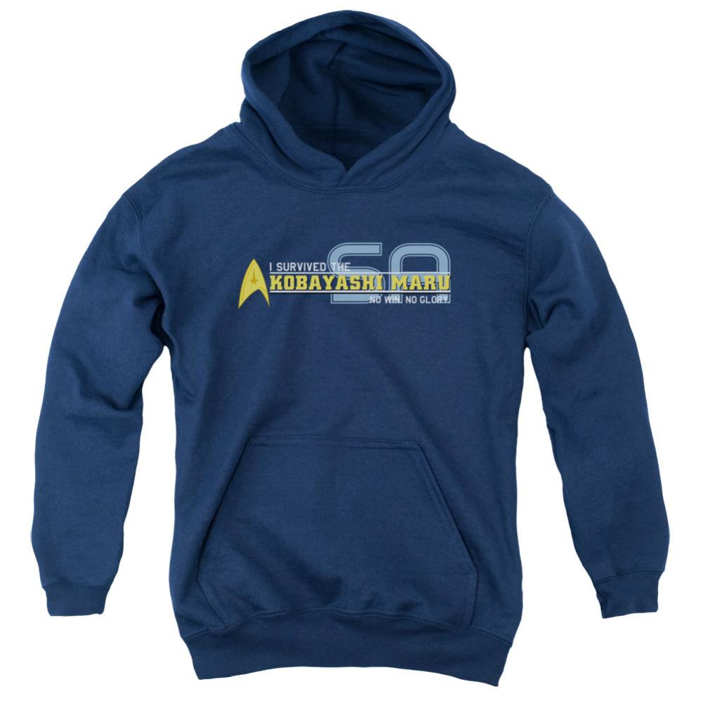 Star Trek I Survived Youth Cotton Poly Pull-Over Hoodie