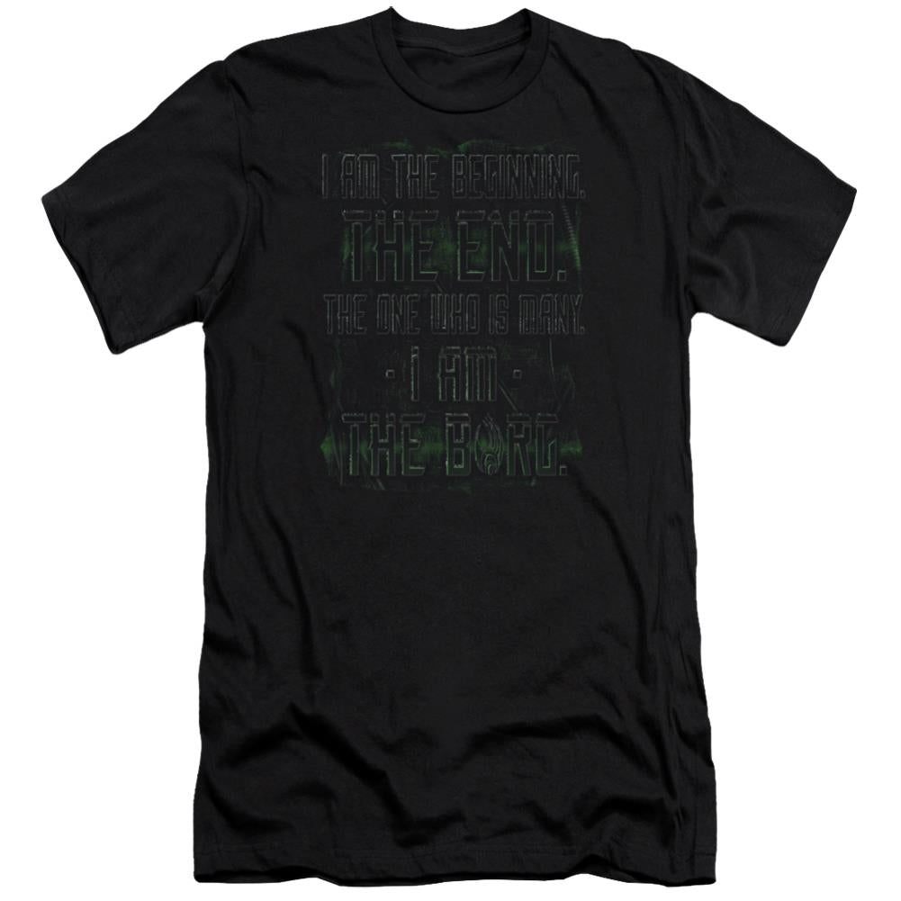 Star Trek Iborg Men's Ultra-Soft 30/1 Cotton Slim Short-Sleeve T-Shirt