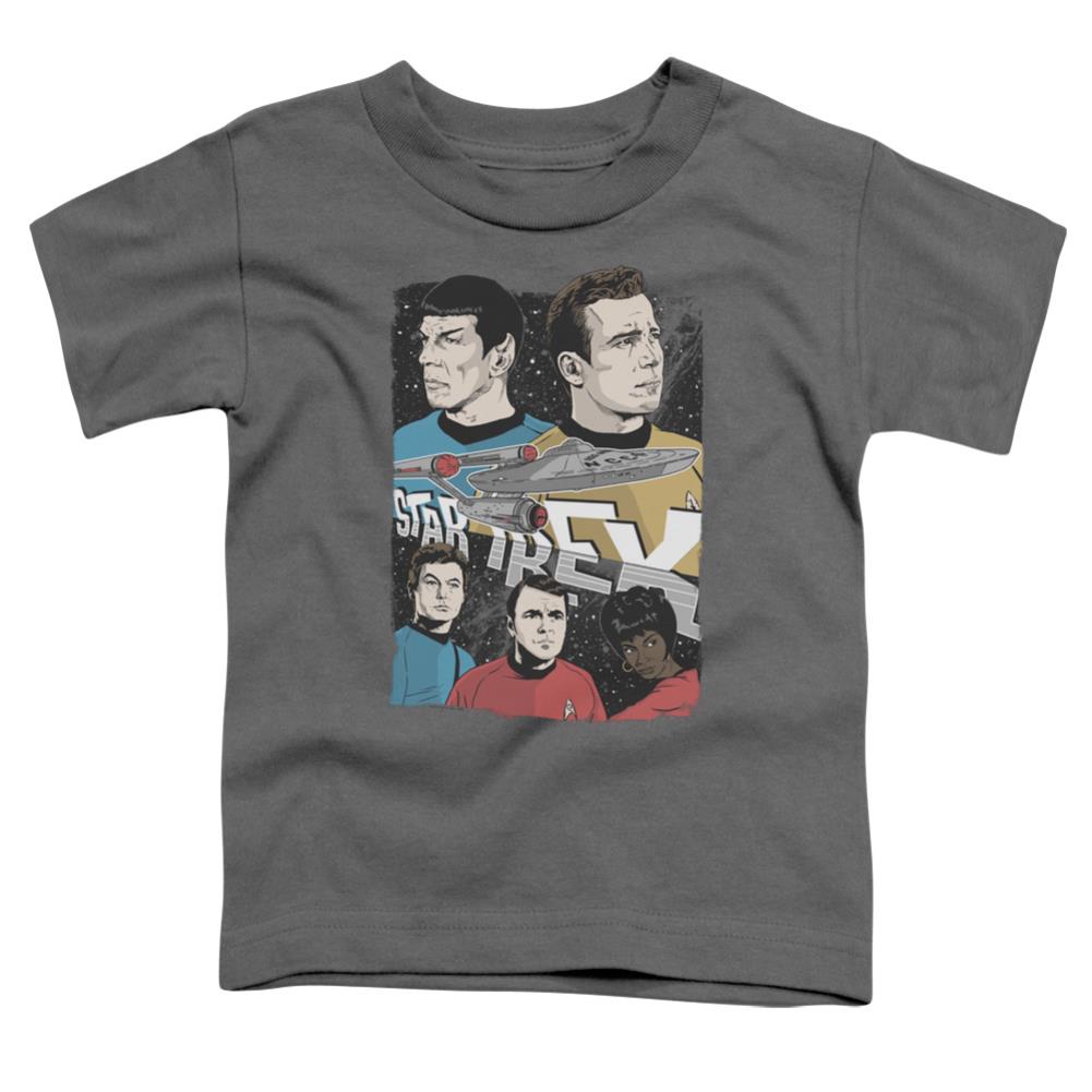 Star Trek Illustrated Crew Toddler 18/1 Cotton Short-Sleeve T-Shirt