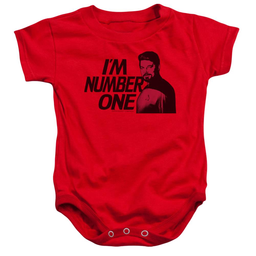 Star Trek Im Number One Infant's Cotton SS Snapsuit