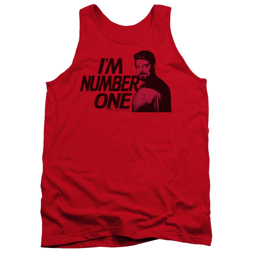 Star Trek Im Number One Men's 18/1 Cotton Tank Top