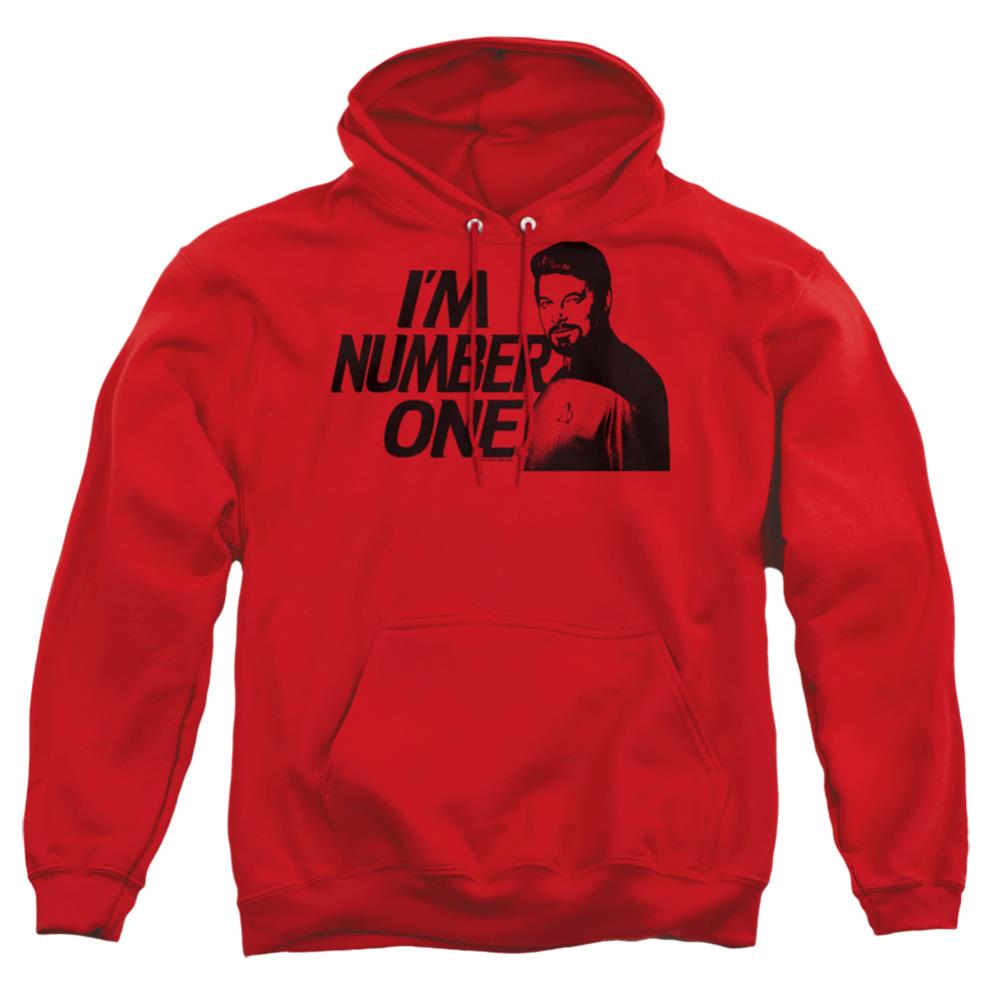 Star Trek Im Number One Men's Pull-Over 75 25 Poly Hoodie
