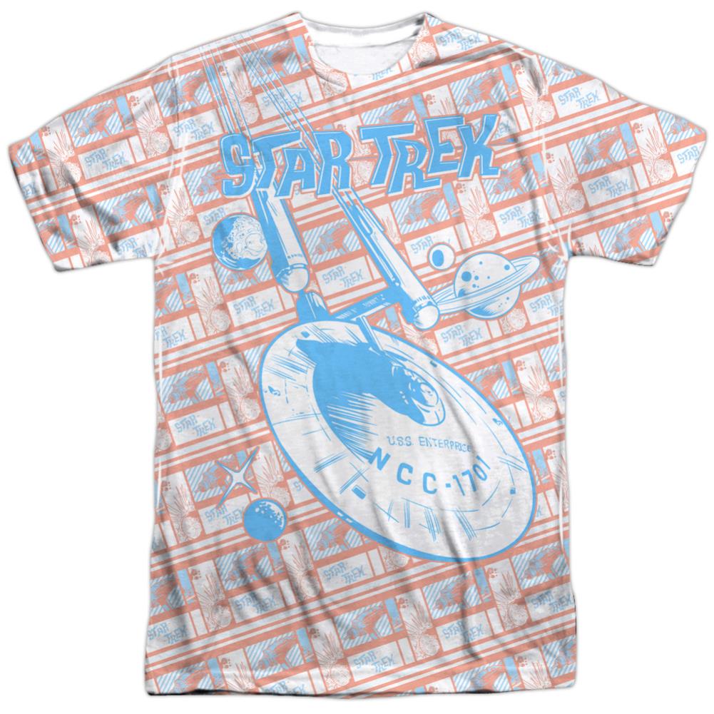 Star Trek Incoming Men's Regular Fit Polyester Short-Sleeve T-Shirt