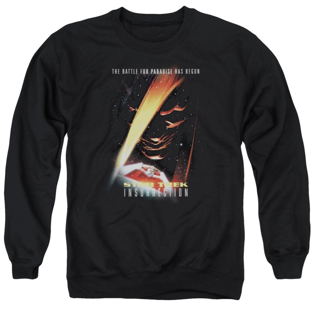 Star Trek Insurrection (Movie) Men's Crewneck 50 50 Poly Long-Sleeve T-Shirt