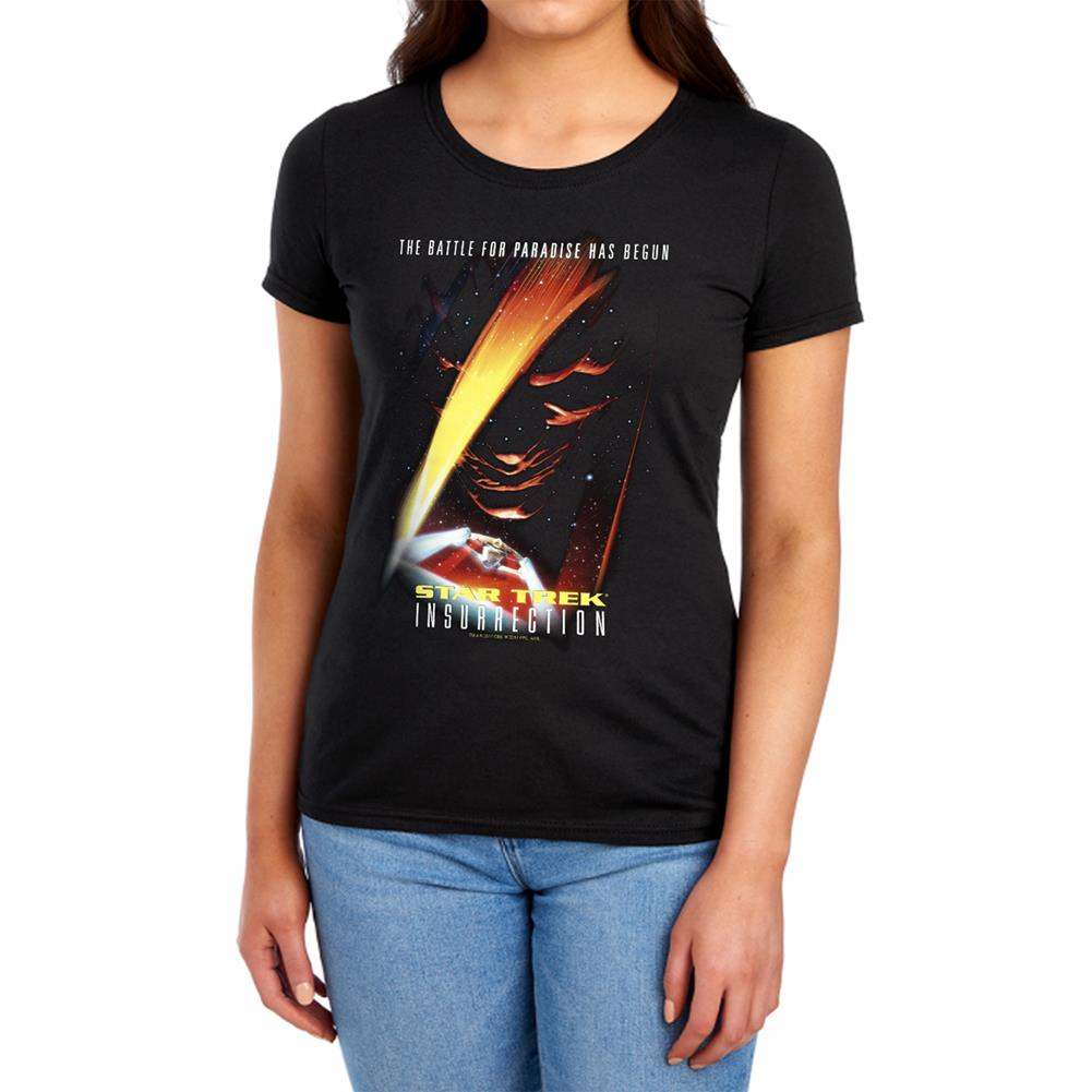 Star Trek Insurrection (Movie) Women's 18/1 Cotton Short-Sleeve T-Shirt