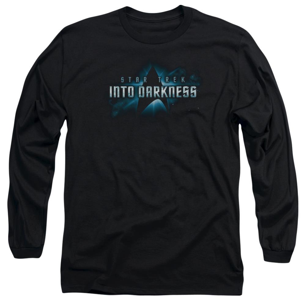 Star Trek Into Darkness Logo Men's 18/1 Cotton Long-Sleeve T-Shirt