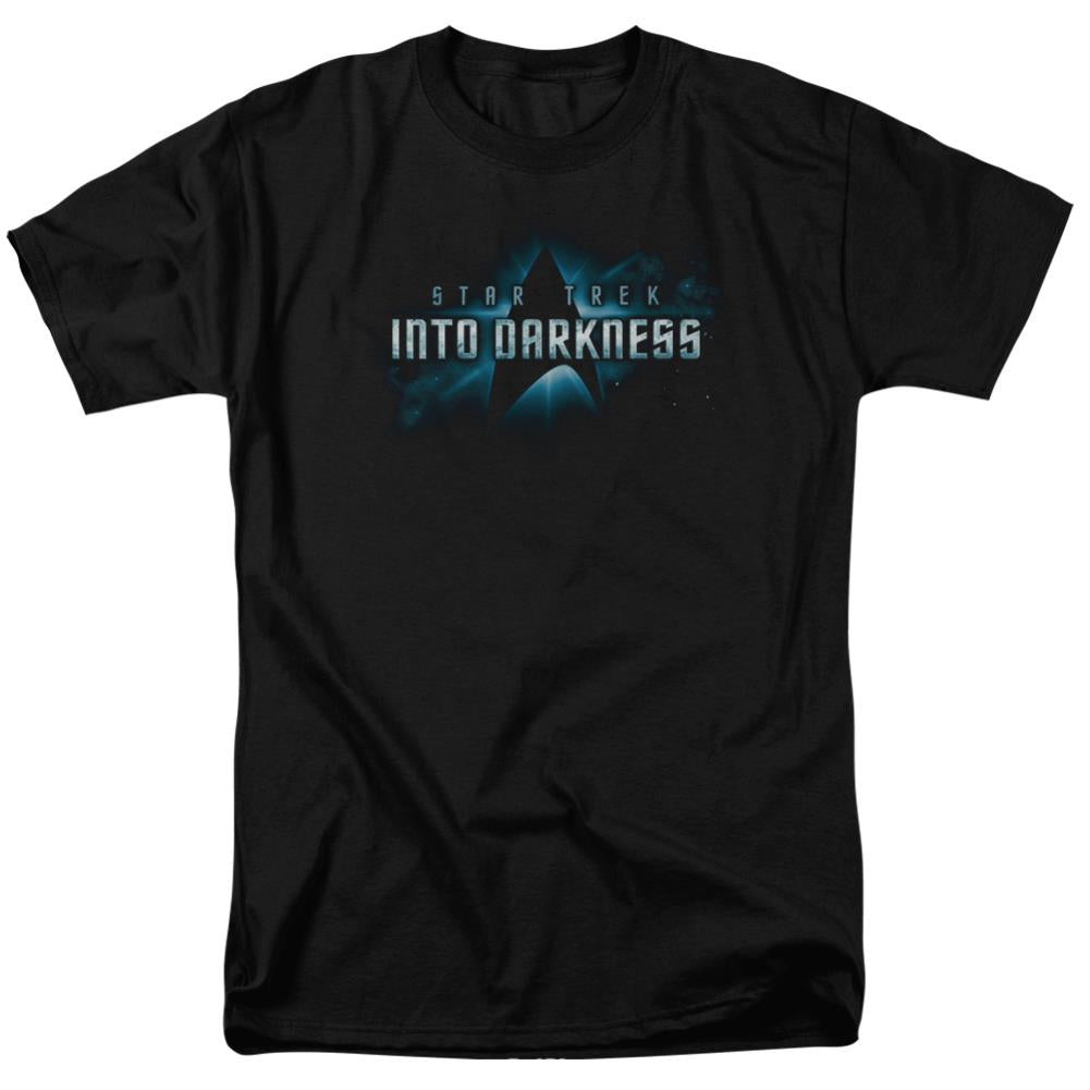 Star Trek Into Darkness Logo Men's 18/1 Cotton Short-Sleeve T-Shirt