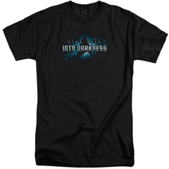 Star Trek Into Darkness Logo Men's 18/1 Tall Cotton Short-Sleeve T-Shirt