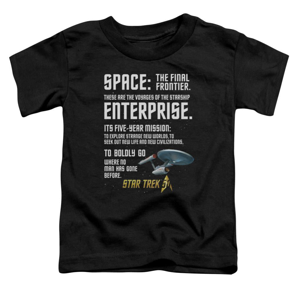 Star Trek Intro Toddler 18/1 Cotton Short-Sleeve T-Shirt