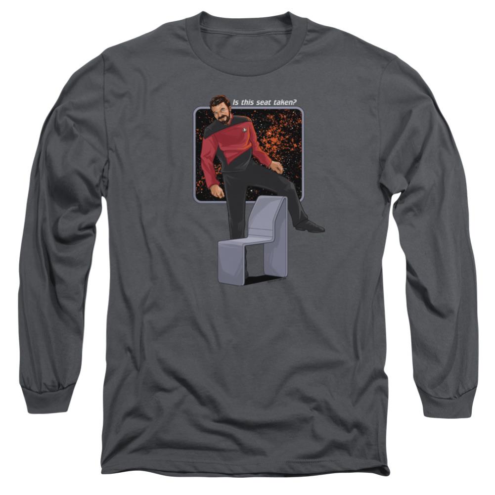 Star Trek Is This Seat Taken Men's 18/1 Cotton Long-Sleeve T-Shirt