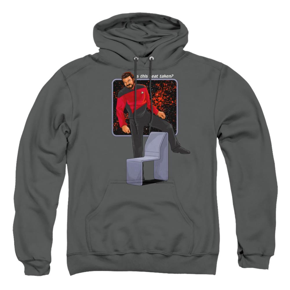 Star Trek Is This Seat Taken Men's Pull-Over 75 25 Poly Hoodie