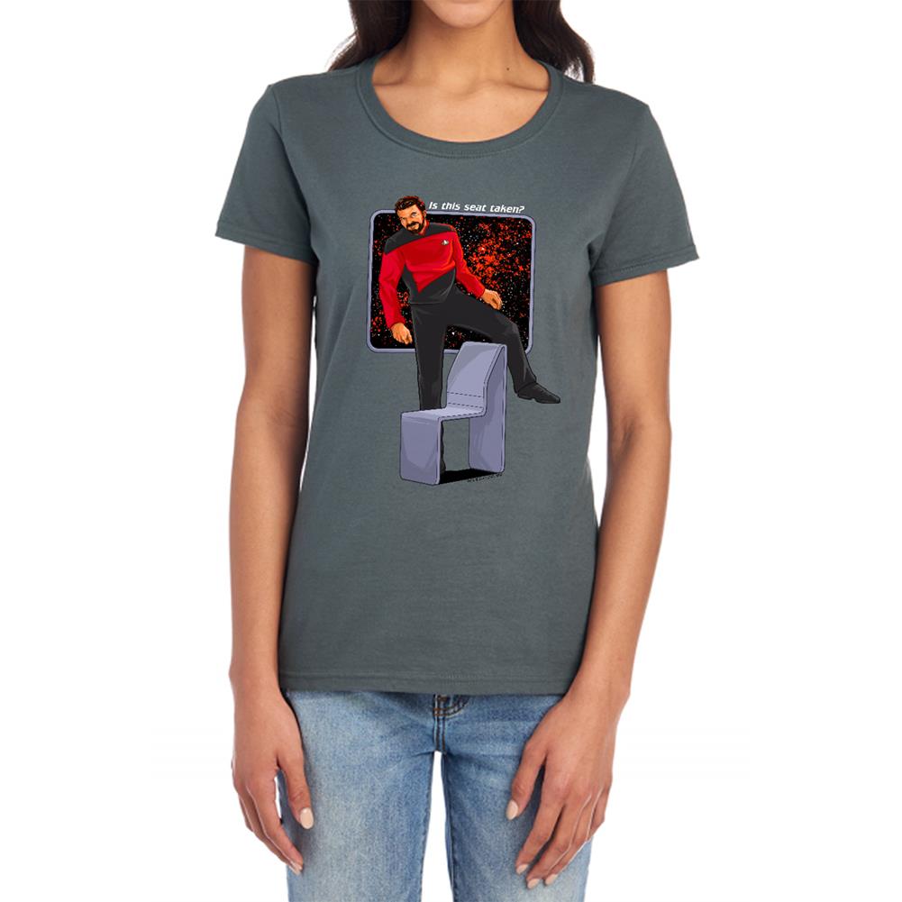 Star Trek Is This Seat Taken Women's 18/1 Cotton Short-Sleeve T-Shirt