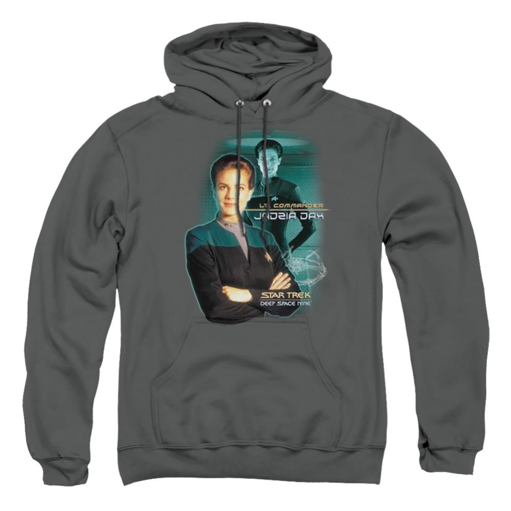 Star Trek Jadzia Dax Men's Pull-Over 75 25 Poly Hoodie