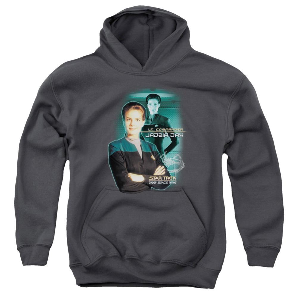 Star Trek Jadzia Dax Youth Cotton Poly Pull-Over Hoodie