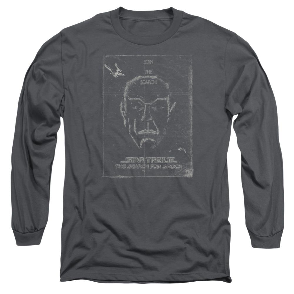 Star Trek Join The Search Men's 18/1 Cotton Long-Sleeve T-Shirt