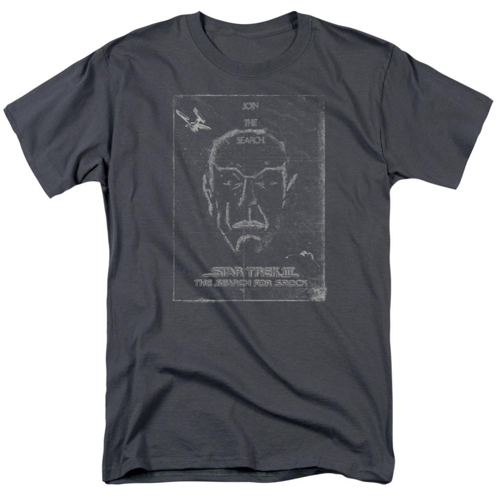 Star Trek Join The Search Men's 18/1 Cotton Short-Sleeve T-Shirt
