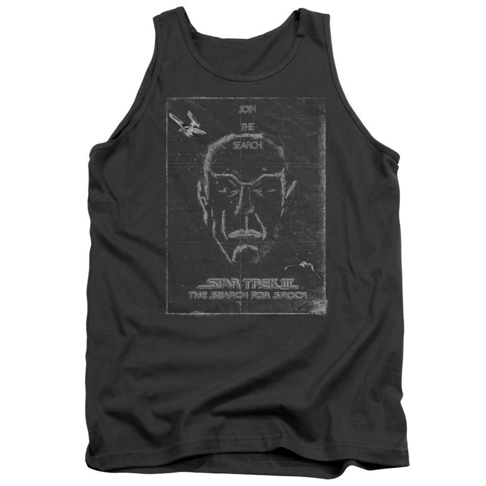 Star Trek Join The Search Men's 18/1 Cotton Tank Top