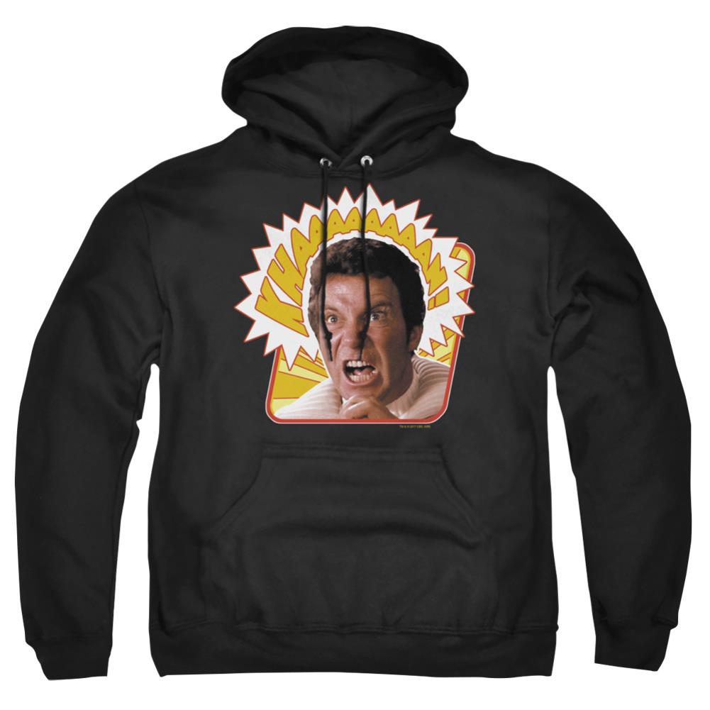 Star Trek Khaaaaaan Men's Pull-Over 75 25 Poly Hoodie