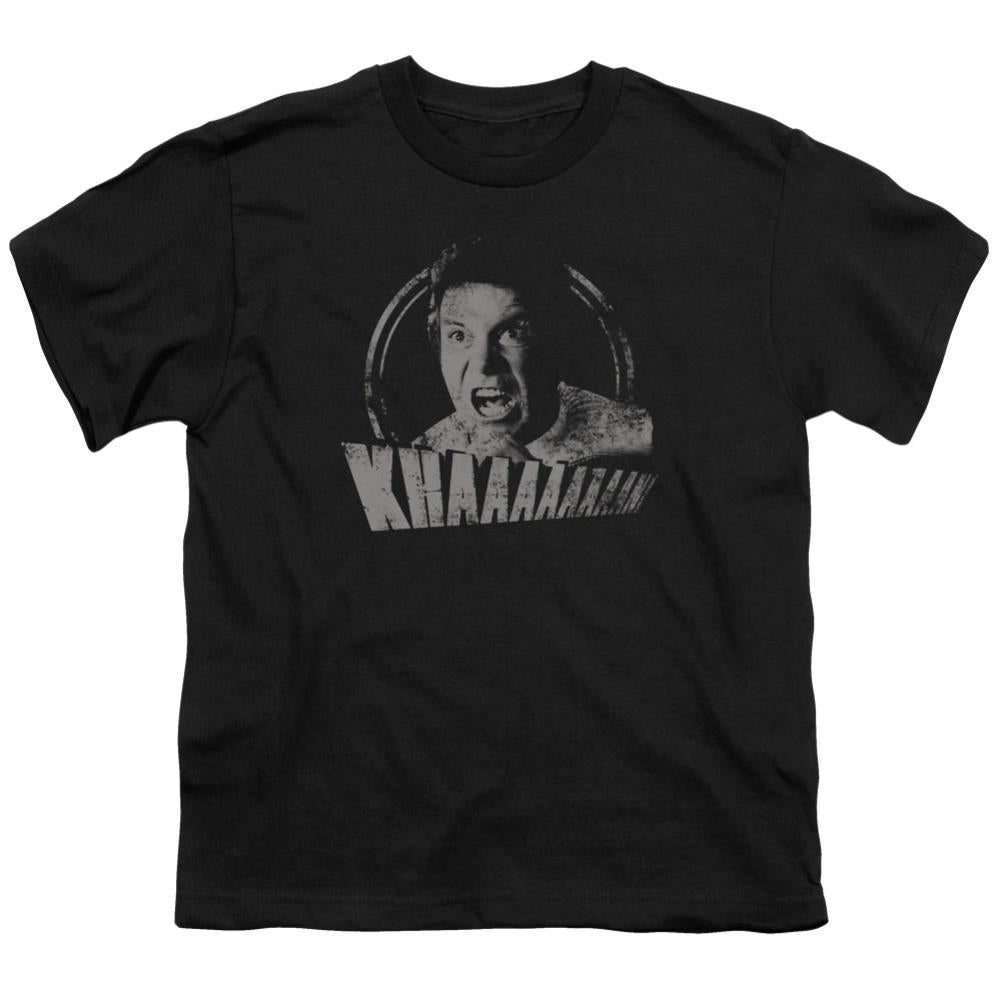 Star Trek Khan Distressed Youth 18/1 100% Cotton Short-Sleeve T-Shirt