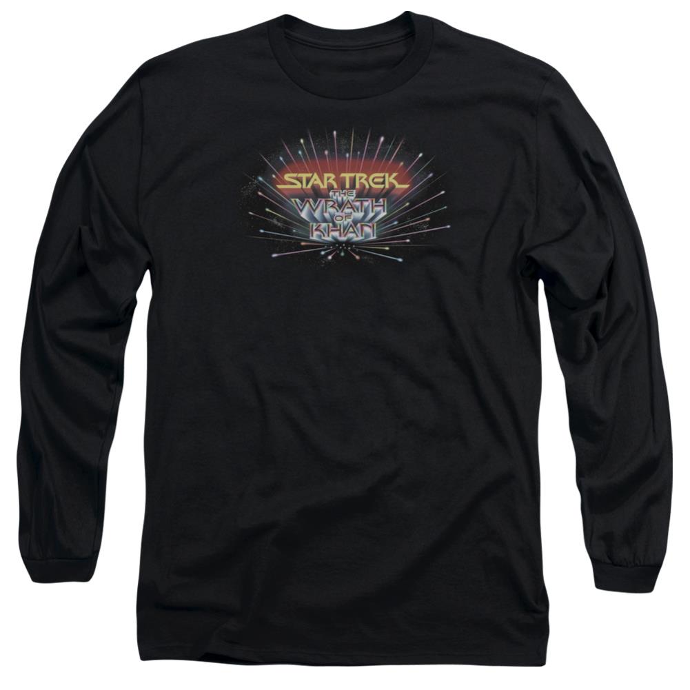 Star Trek Khan Logo Men's 18/1 Cotton Long-Sleeve T-Shirt