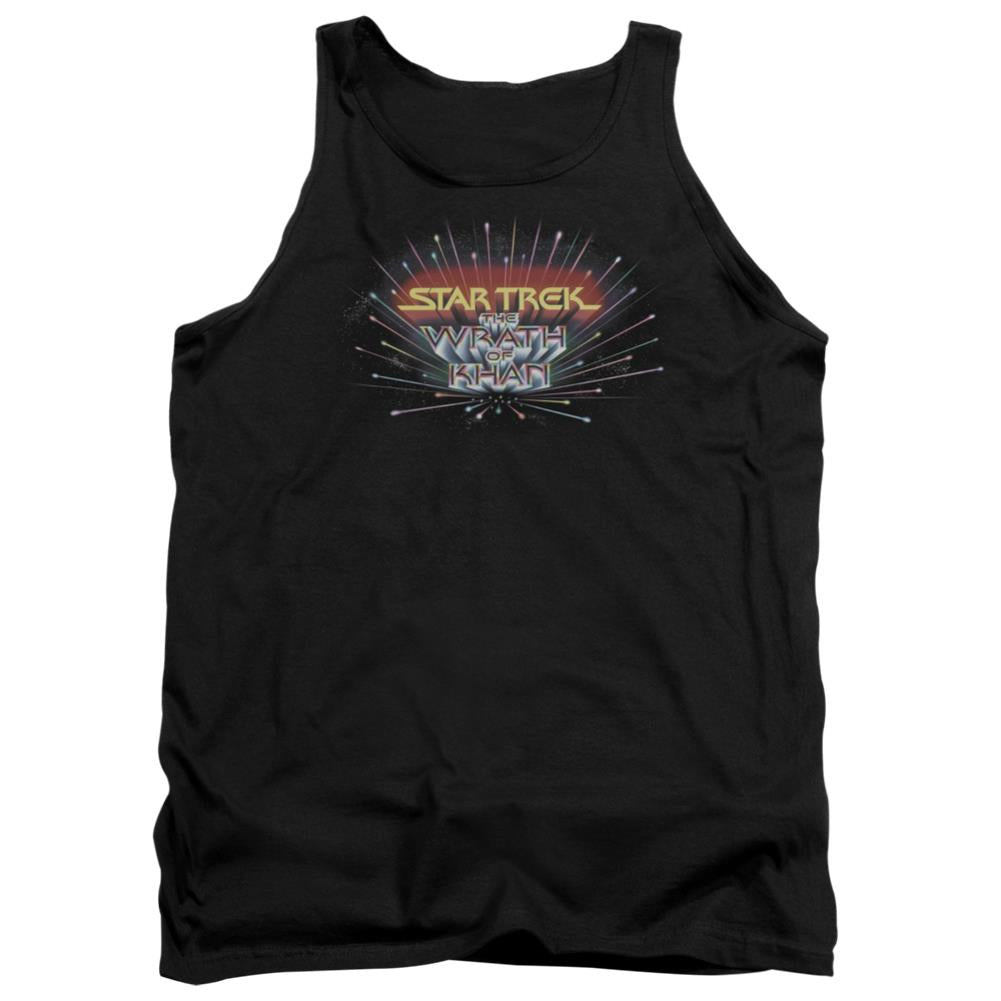 Star Trek Khan Logo Men's 18/1 Cotton Tank Top