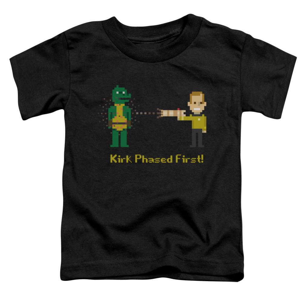 Star Trek Kirk Phased First Toddler 18/1 Cotton Short-Sleeve T-Shirt