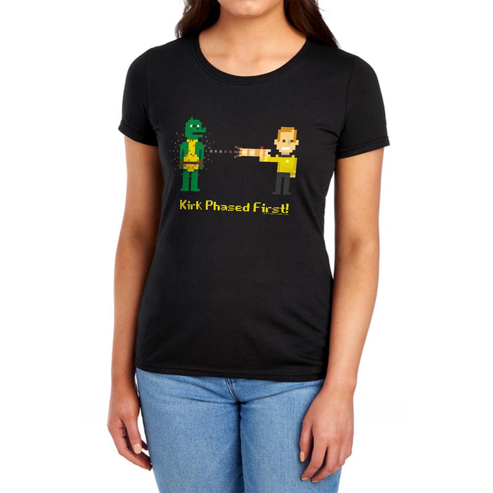 Star Trek Kirk Phased First Women's 18/1 Cotton Short-Sleeve T-Shirt