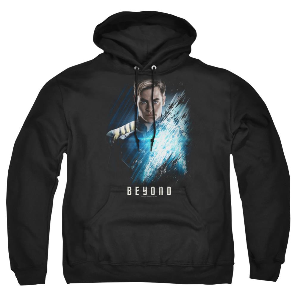 Star Trek Kirk Poster Men's Pull-Over 75 25 Poly Hoodie