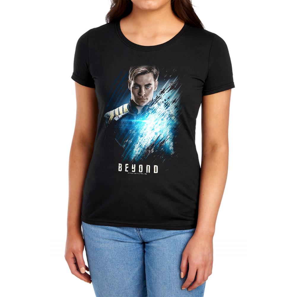 Star Trek Kirk Poster Women's 18/1 Cotton Short-Sleeve T-Shirt