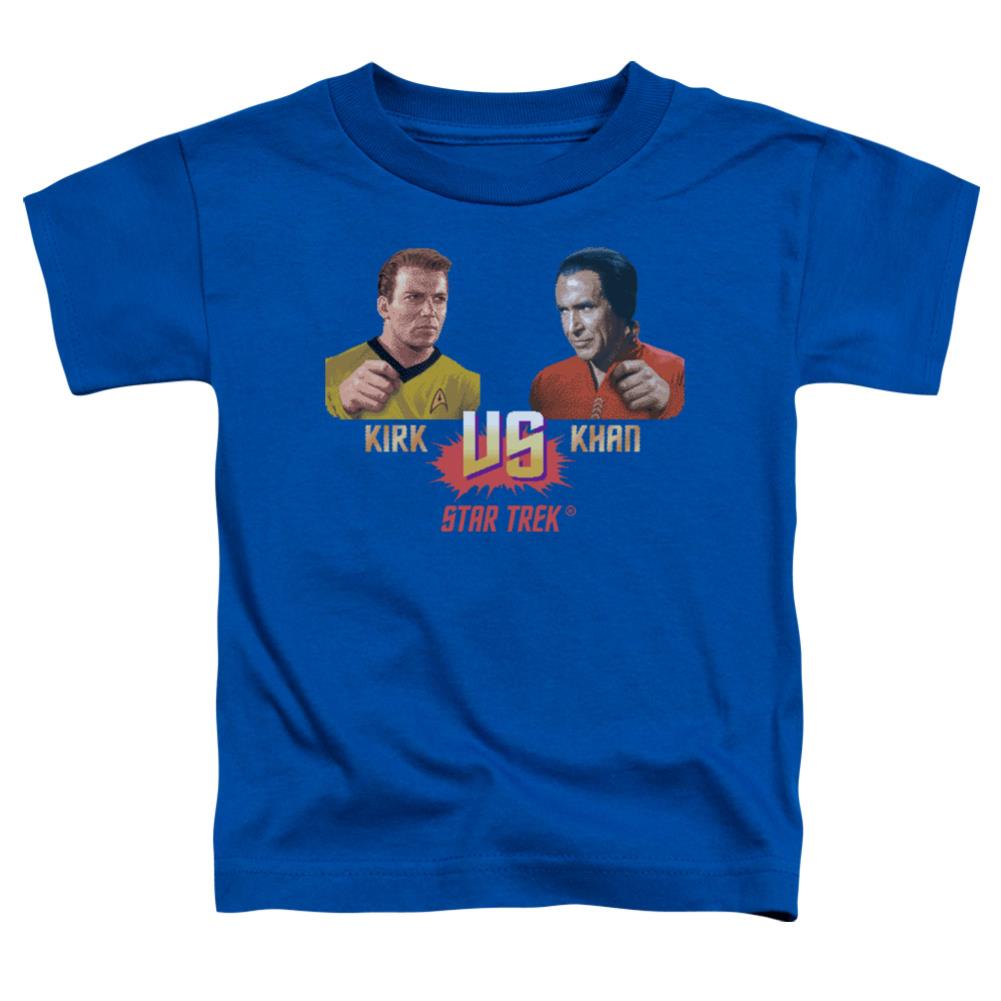Star Trek Kirk Vs Khan Toddler 18/1 Cotton Short-Sleeve T-Shirt
