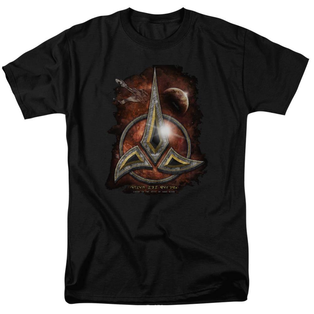 Star Trek Klingon Crest Men's 18/1 Cotton Short-Sleeve T-Shirt
