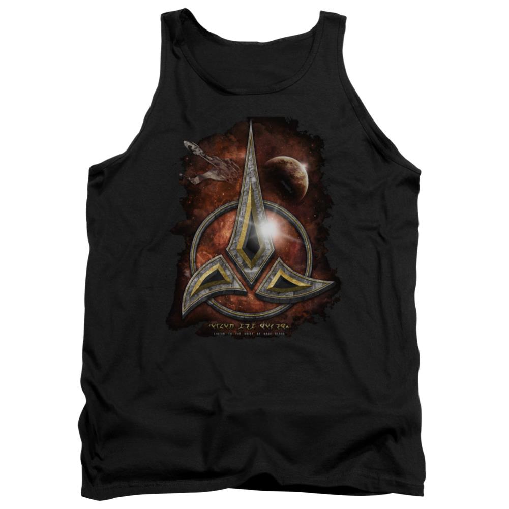 Star Trek Klingon Crest Men's 18/1 Cotton Tank Top