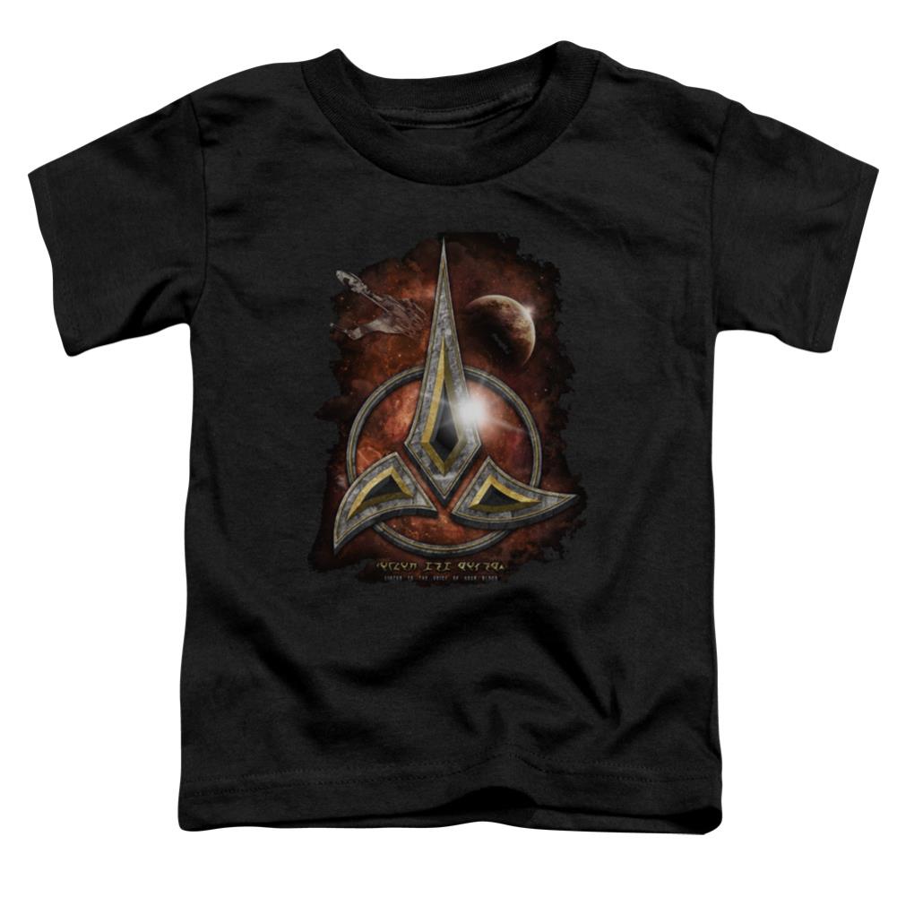 Star Trek Klingon Crest Toddler 18/1 Cotton Short-Sleeve T-Shirt
