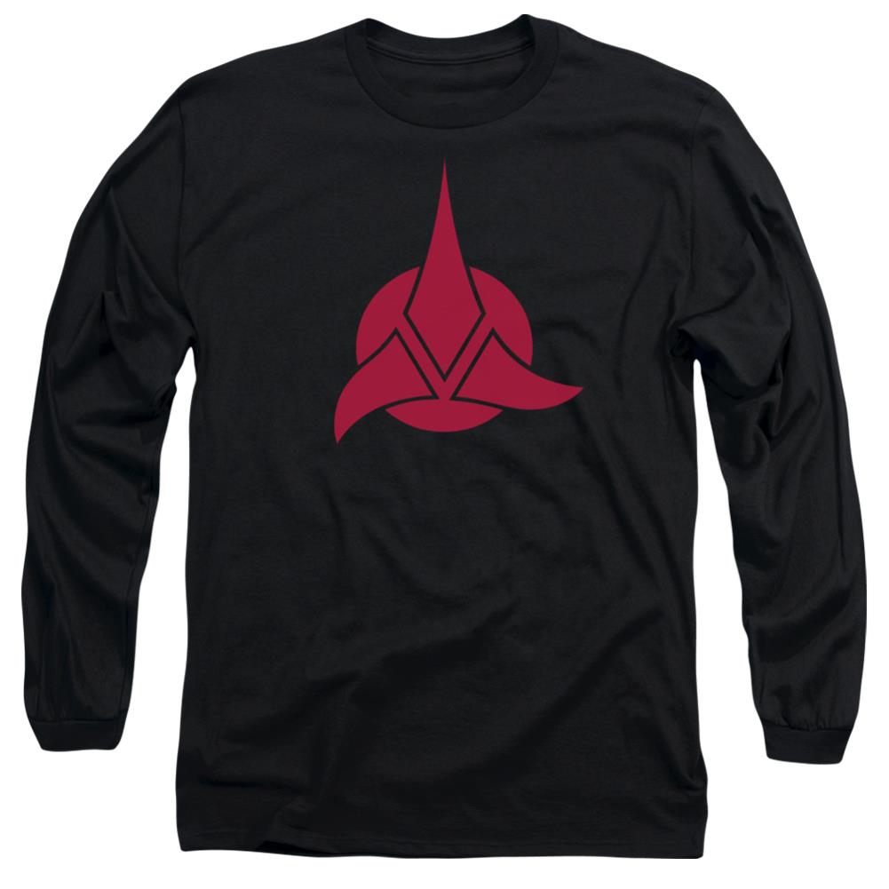 Star Trek Klingon Logo Men's 18/1 Cotton Long-Sleeve T-Shirt