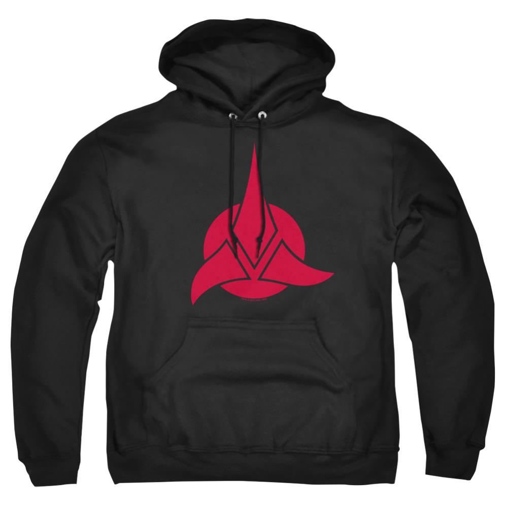 Star Trek Klingon Logo Men's Pull-Over 75 25 Poly Hoodie