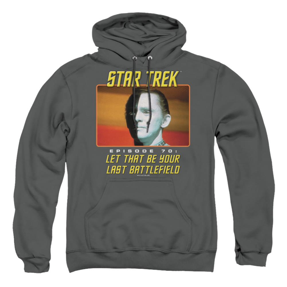 Star Trek Last Battlefield Men's Pull-Over 75 25 Poly Hoodie