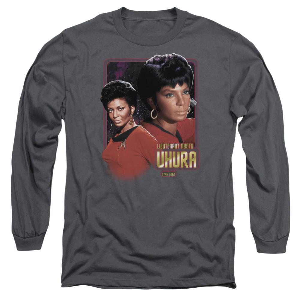 Star Trek Lieutenant Uhura Men's 18/1 Cotton Long-Sleeve T-Shirt