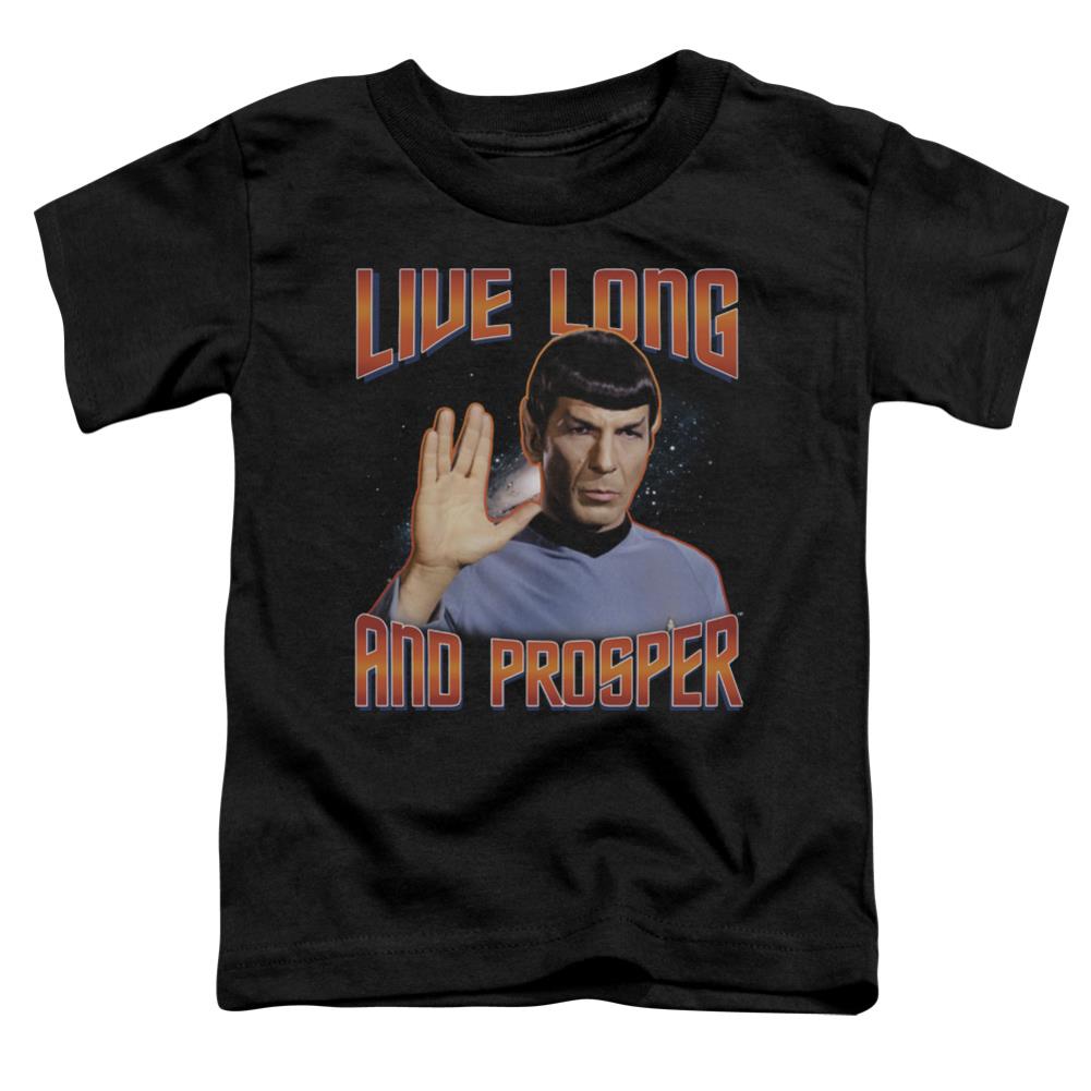 Star Trek Live Long And Prosper Toddler 18/1 Cotton Short-Sleeve T-Shirt
