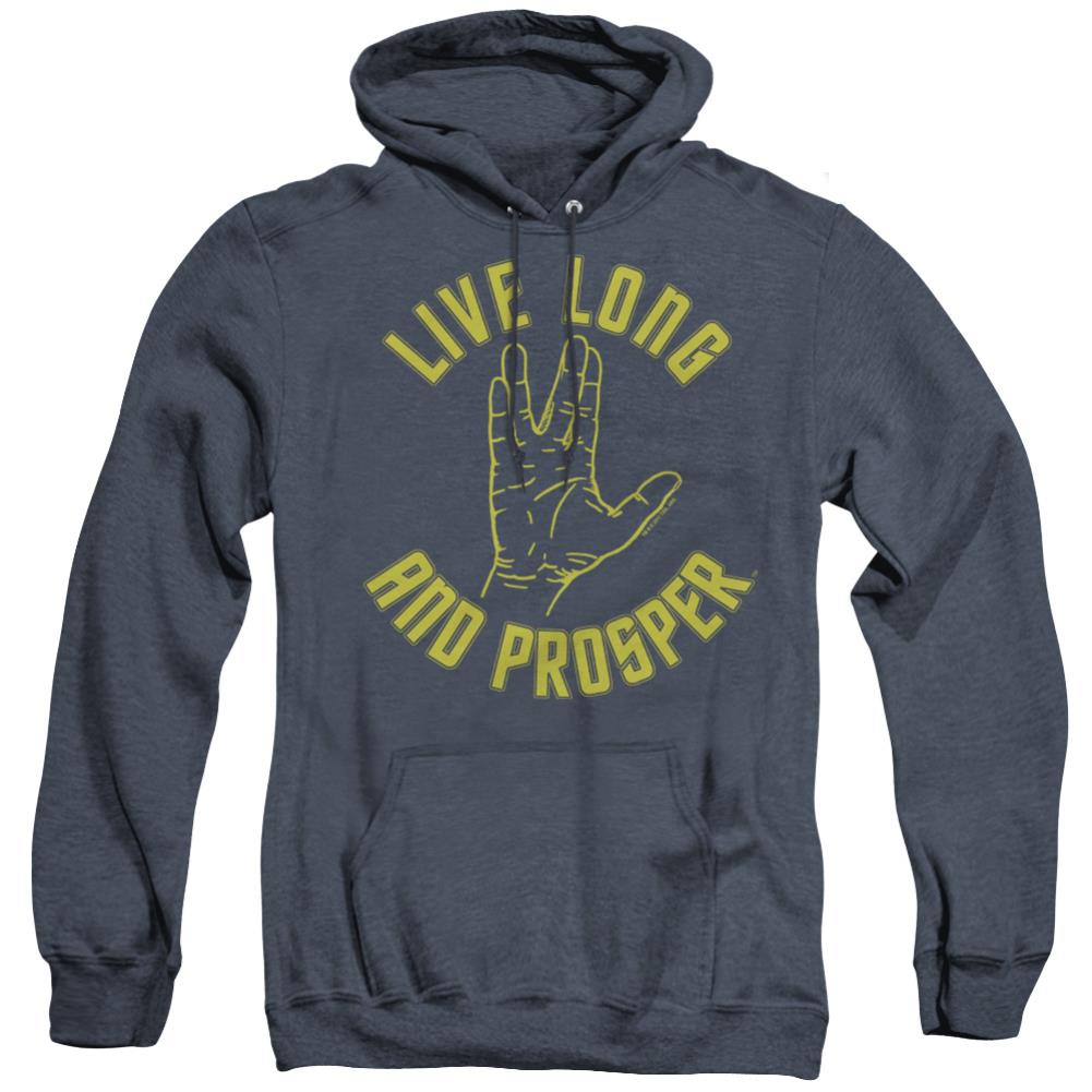 Star Trek Live Long Hand Men's Pull-Over Hoodie