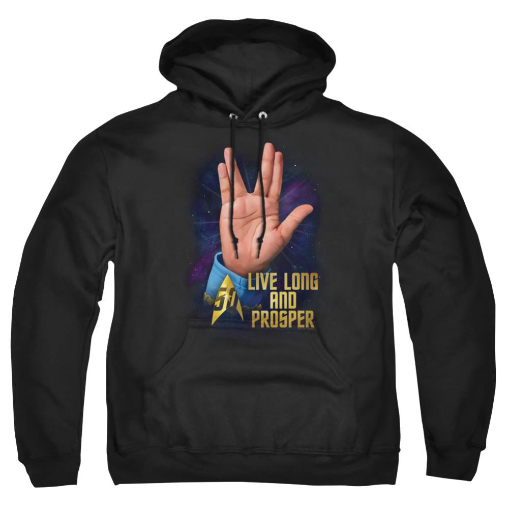 Star Trek LLAP 50 Men's Pull-Over 75 25 Poly Hoodie
