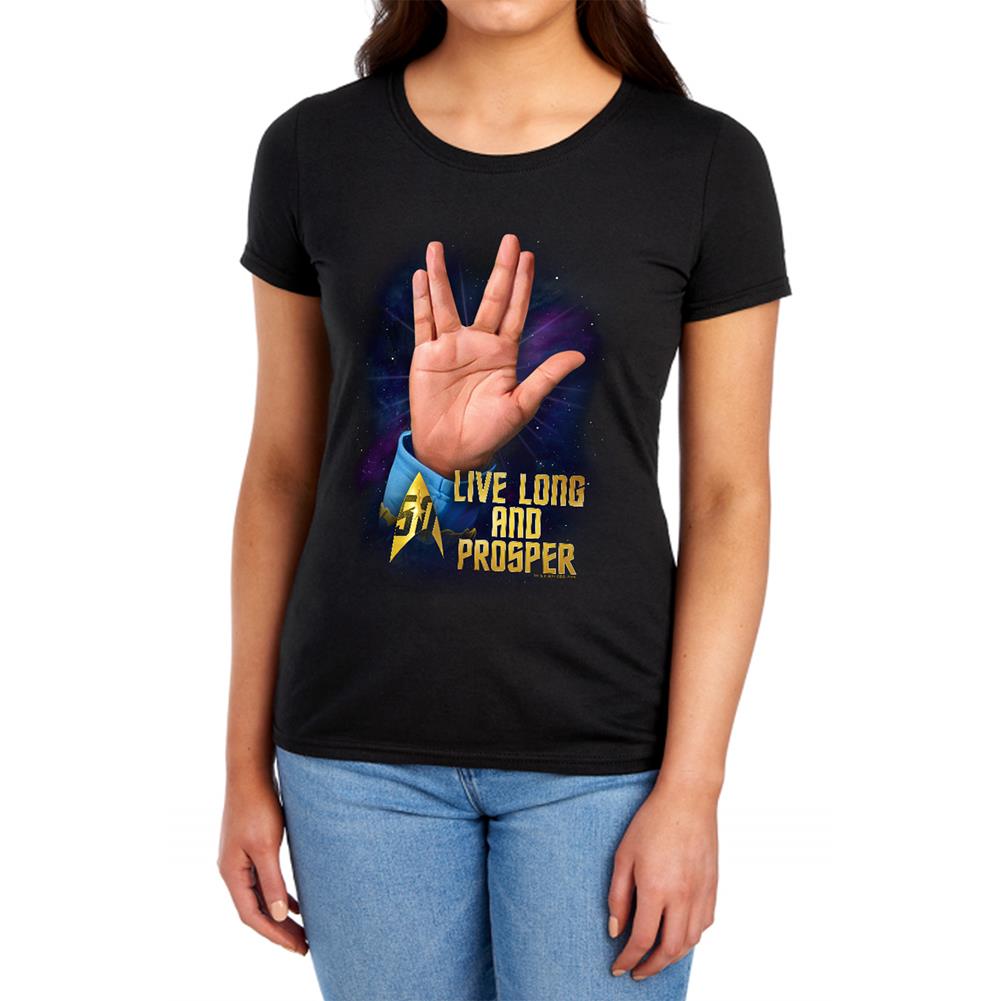 Star Trek LLAP 50 Women's 18/1 Cotton Short-Sleeve T-Shirt