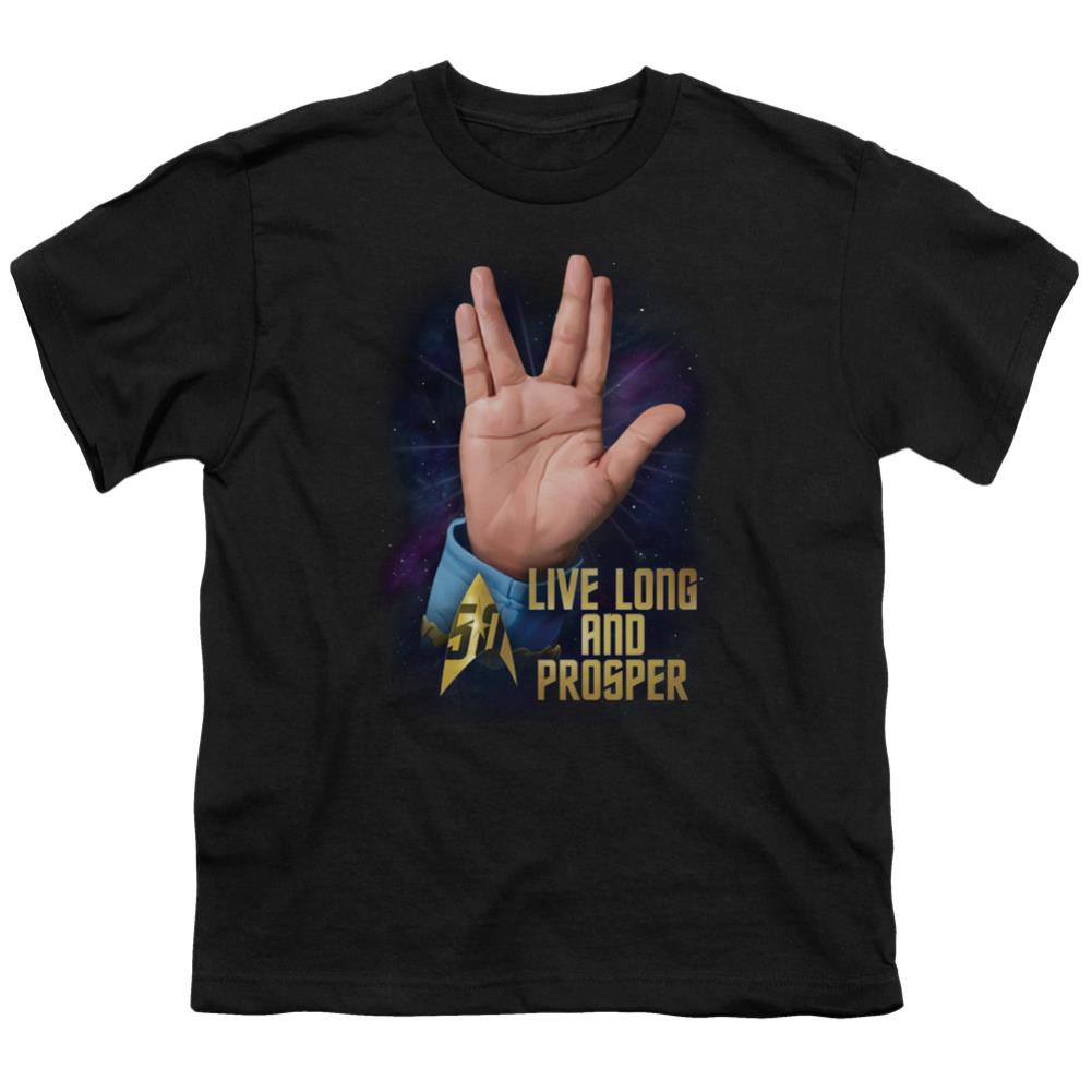 Star Trek LLAP 50 Youth 18/1 100% Cotton Short-Sleeve T-Shirt