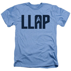 Star Trek LLAP Men's 30/1 Heather 60 40 Poly Short-Sleeve T-Shirt