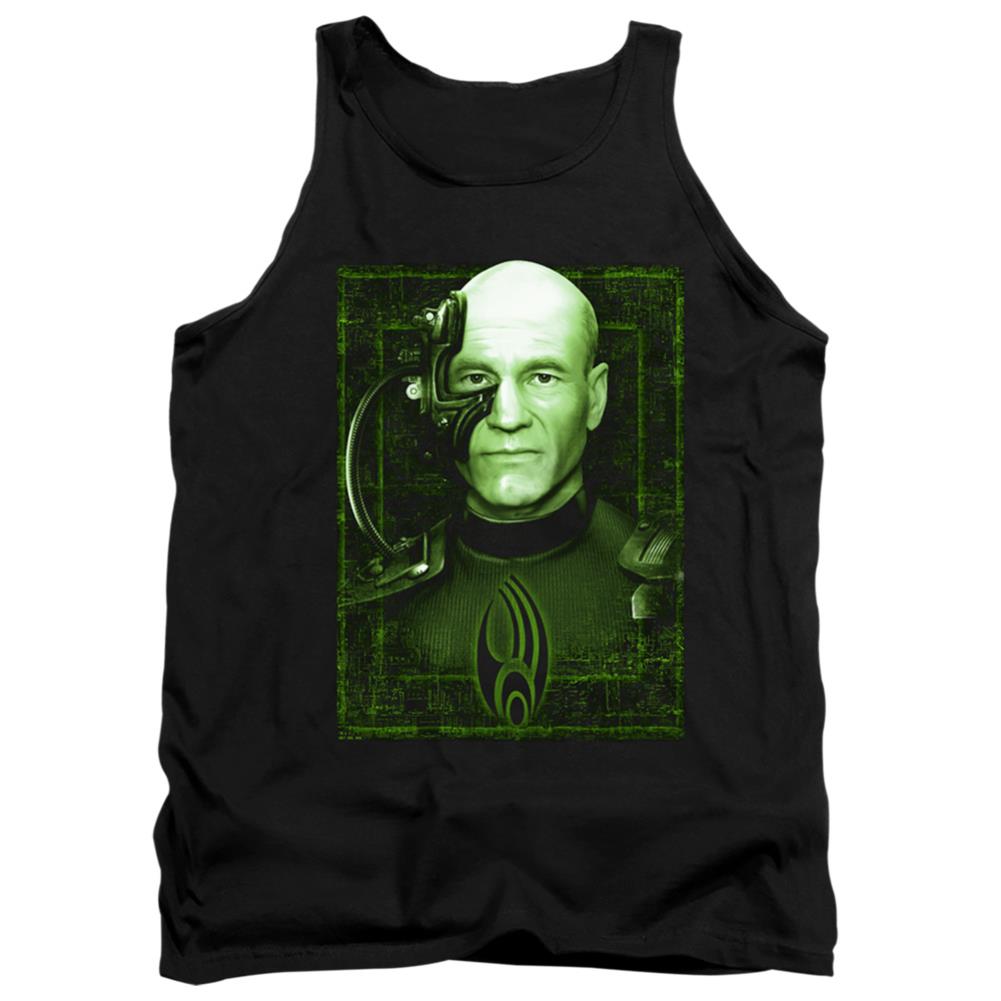Star Trek Locutus Of Borg Men's 18/1 Cotton Tank Top
