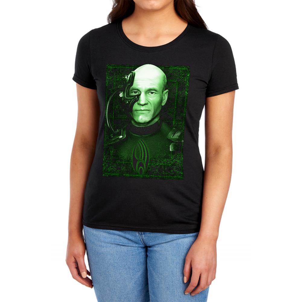 Star Trek Locutus Of Borg Women's 18/1 Cotton Short-Sleeve T-Shirt