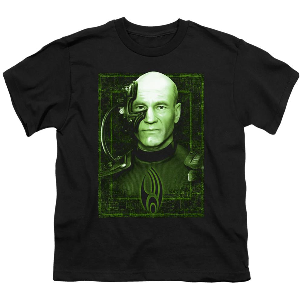 Star Trek Locutus Of Borg Youth 18/1 100% Cotton Short-Sleeve T-Shirt