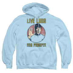 Star Trek Long Life Men's Pull-Over 75 25 Poly Hoodie