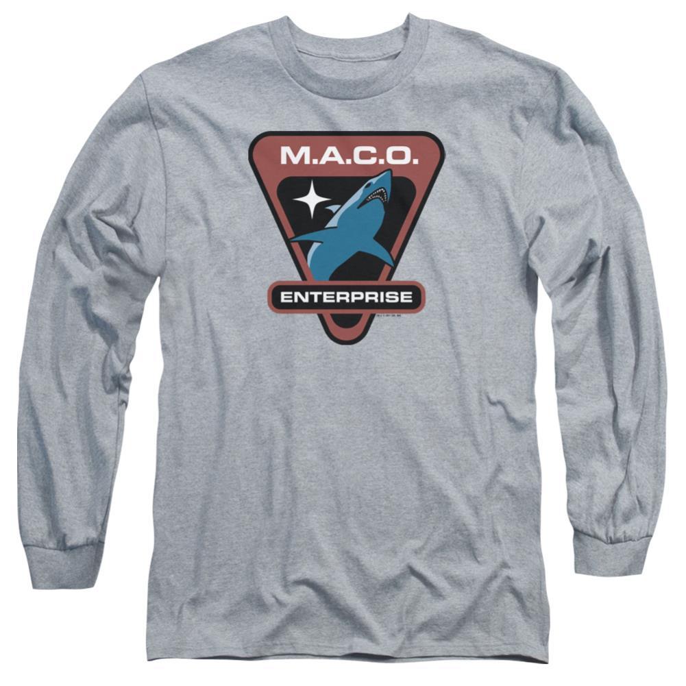 Star Trek Maco Patch Men's 18/1 Cotton Long-Sleeve T-Shirt