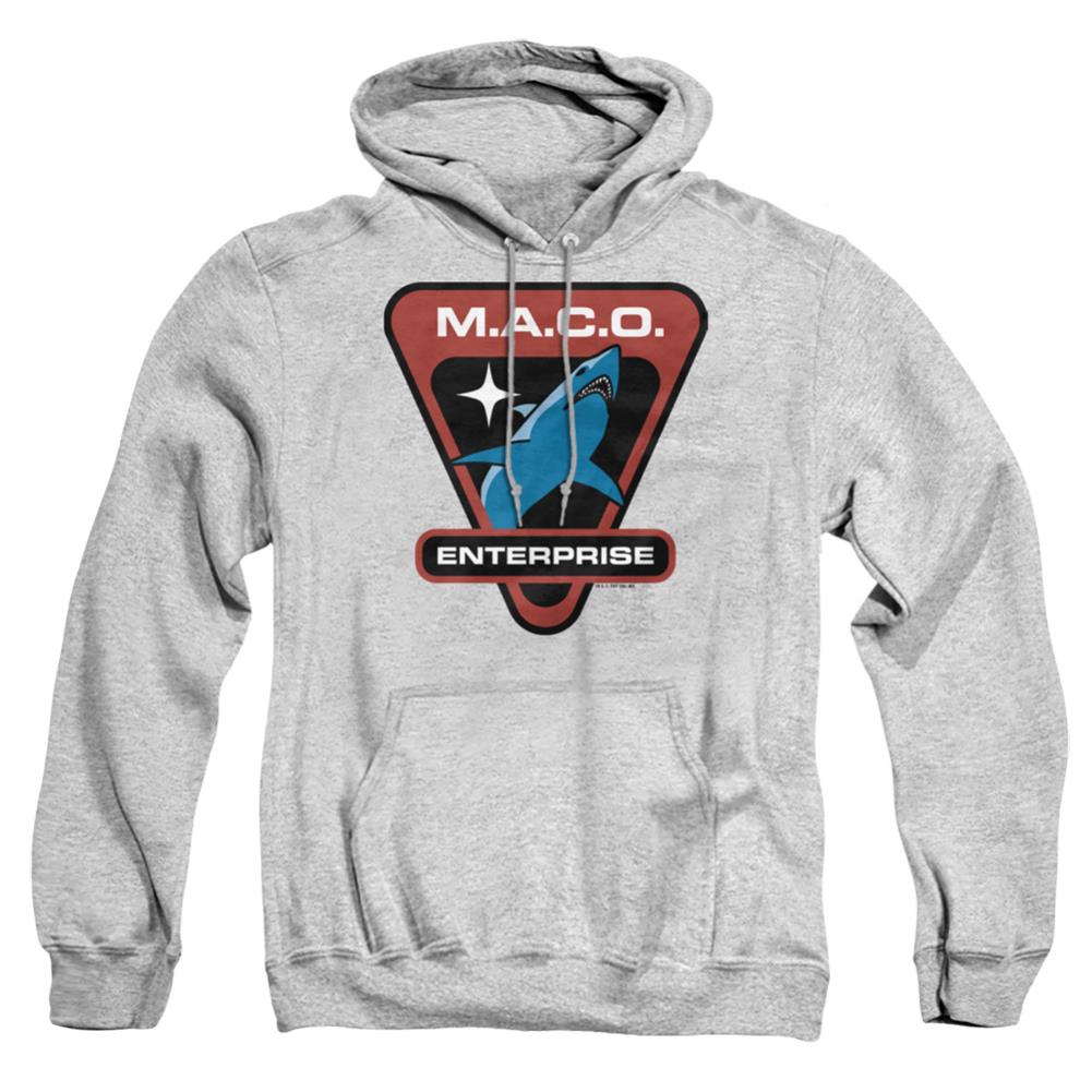 Star Trek Maco Patch Men's Pull-Over 75 25 Poly Hoodie